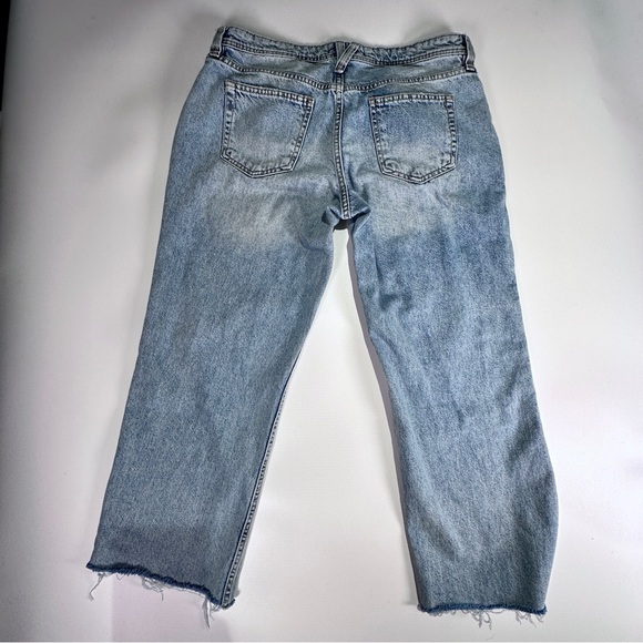 We The Free Light Blue Straight Leg Jeans - Picture 3 of 10